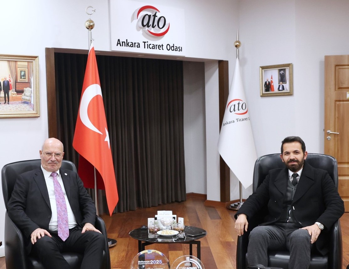 MECLİS BAŞKANIMIZDAN ANKARA TİCARET ODASI (ATO')YA ZİYARET