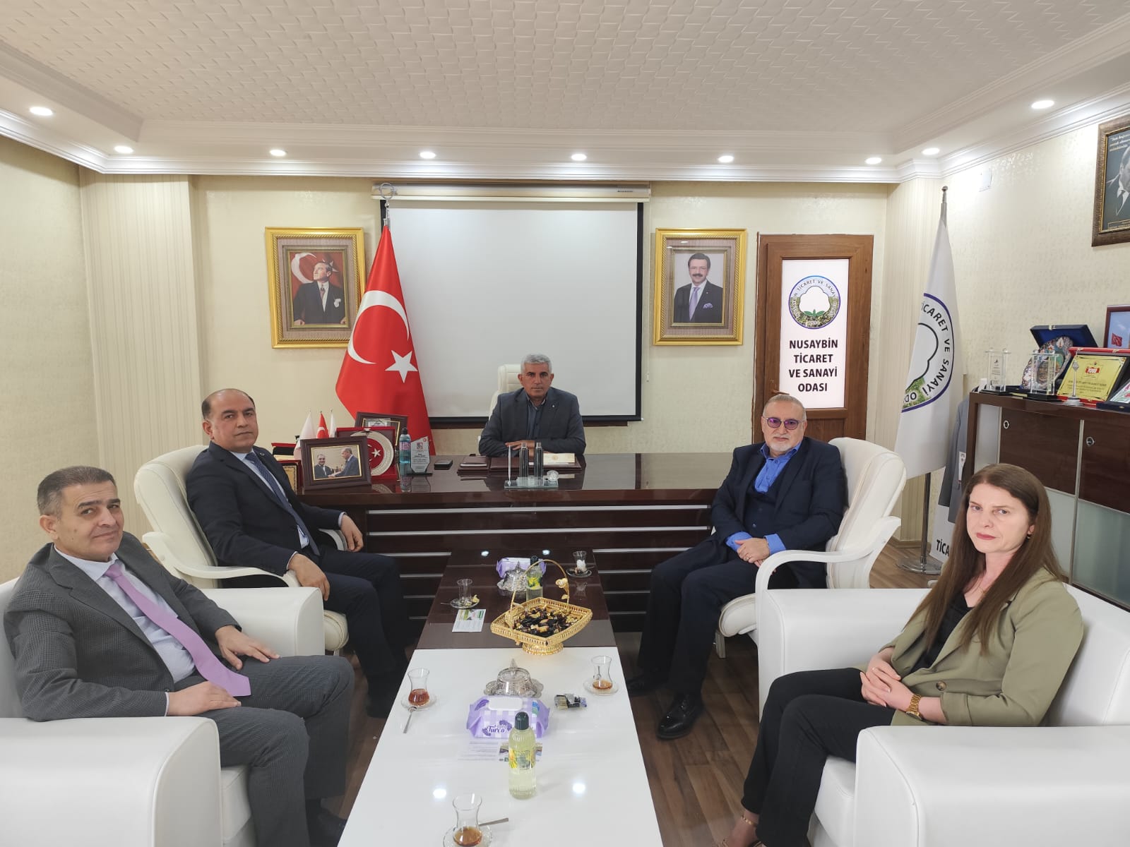 USİAD 'TAN ODAMIZA ZİYARET