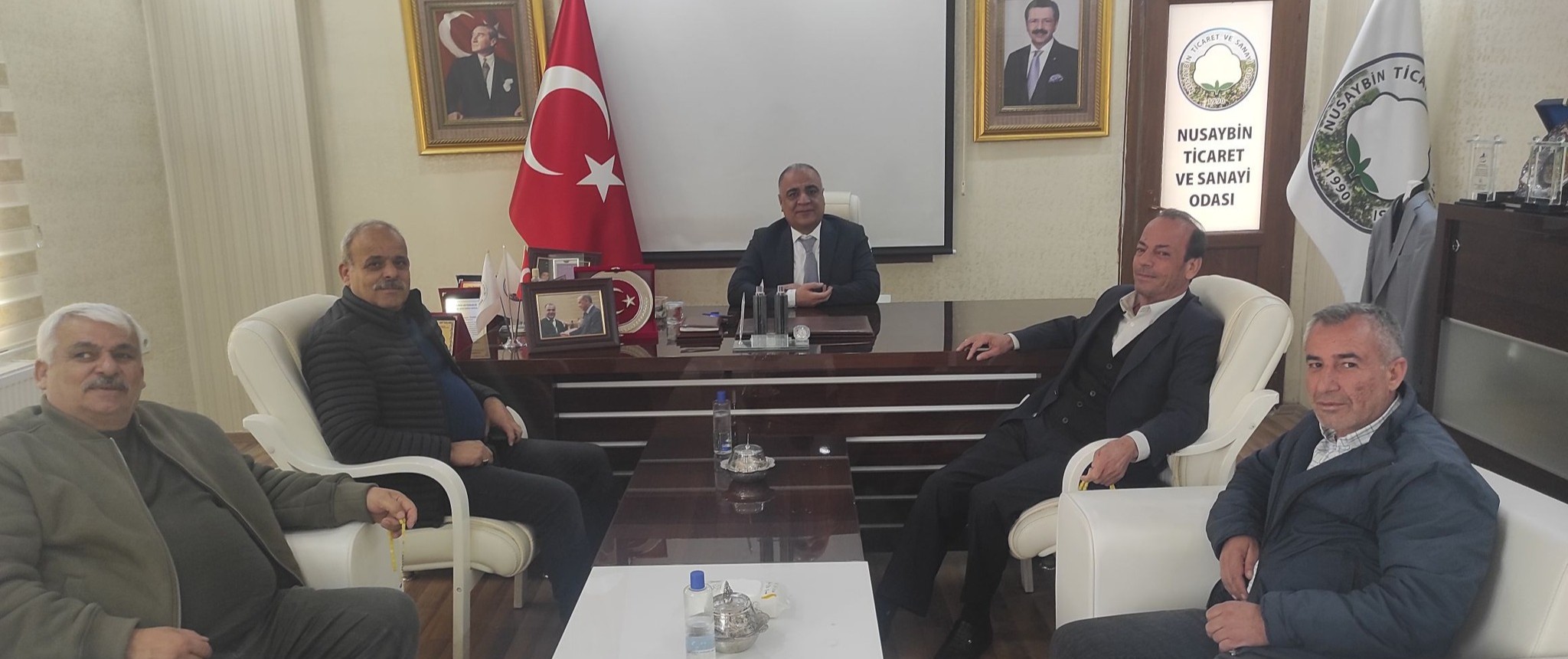İLÇE JANDARMA KOMUTANI JANDARMA BİNBAŞI KENAN DALLI DAN ODAMIZA ZİYARET
