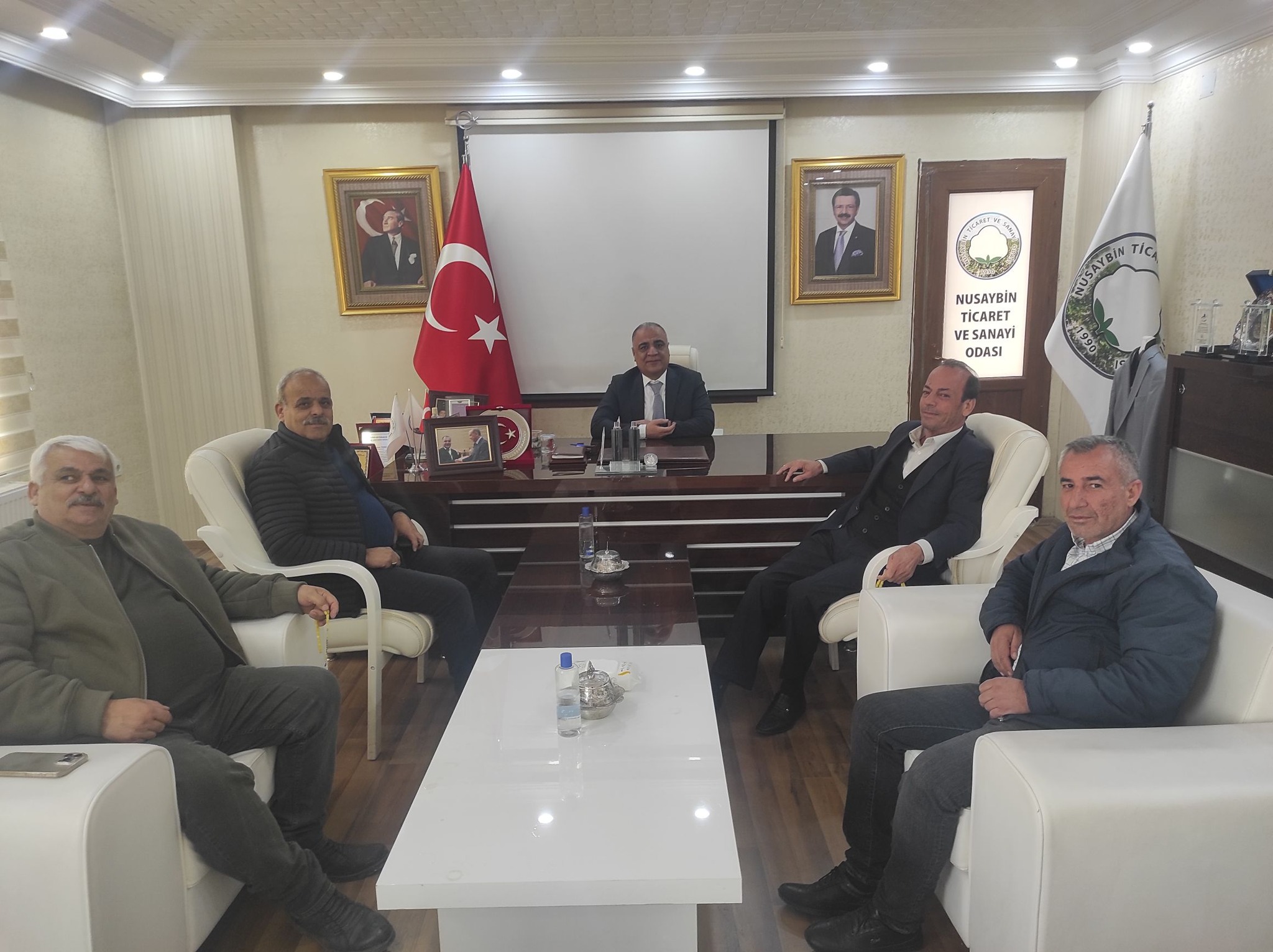 ESNAFLARIMIZDAN BAŞKANIMIZA ZİYARET